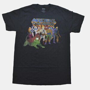 Masters of the Universe Mens He-Man Battle Cat Skeletor Orko Shirt New